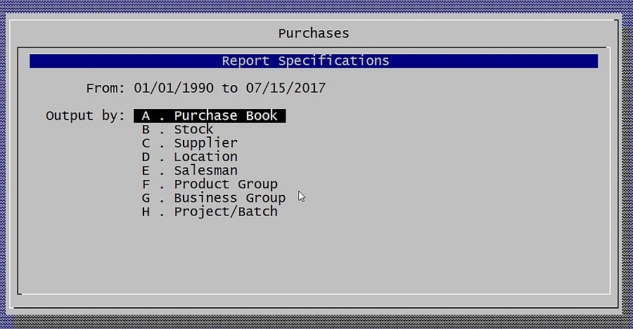 Gross profitability report variants 1